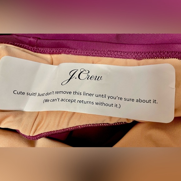 J. Crew ruched One-shoulder Swimsuit                     SIZE 22 ~ New with Tags - Picture 5 of 9